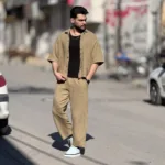 ست پیراهن و شلوار کنفی