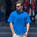 تیشرت بیسیک پارچه دو نخ گرم بالا