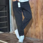 شلوار مام فیت جین خراش دار کد 6858