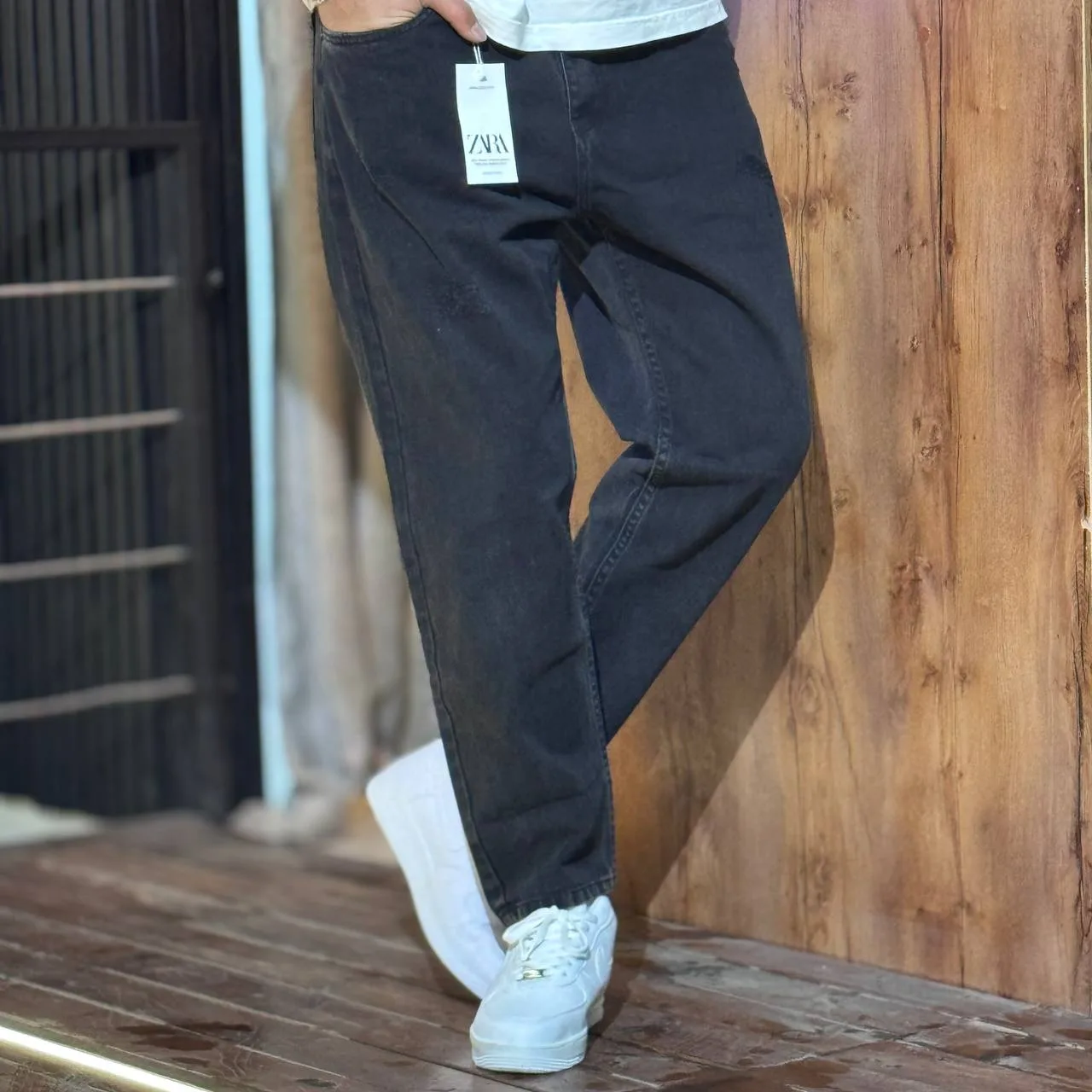 WhatsApp Image 2025-04-21 at 8.16.40 AM شلوار مام فیت جین خراش دار کد 6858 - Image 1