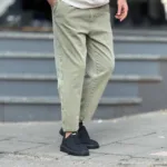 شلوار مام پارچه ای کتان - Image 4