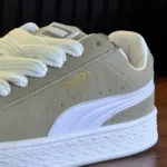 کفش اسپرت پوما سوئد کرم سفید 204 - Image 4