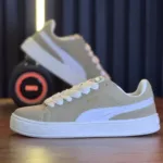 کفش اسپرت پوما سوئد کرم سفید 204 - Image 2