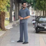 ست پیراهن و شلوار کبریتی - Image 4