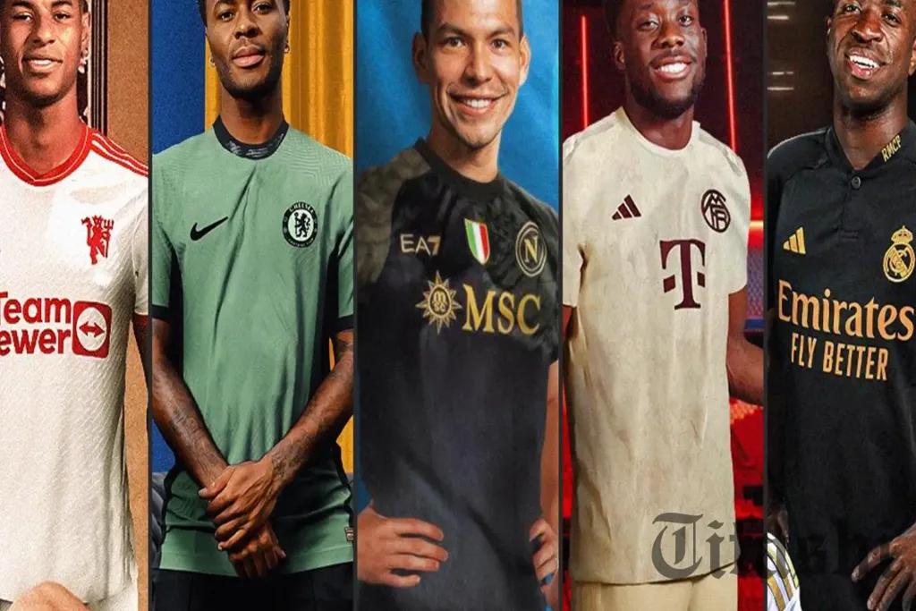 ویژگی‌های کیت‌های فوتبالی موجود در Tifashi