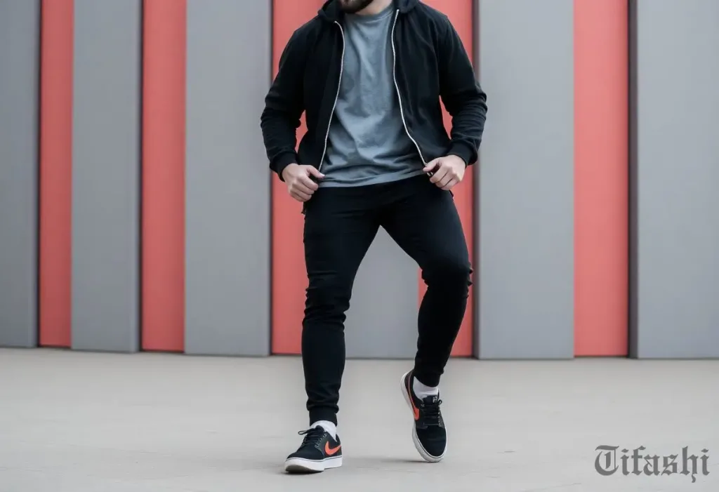 اصول ست کردن تی‌شرت، شلوار و کفش در استایل اسپرت مردانه