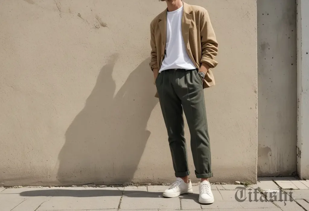 استایل با شلوار جین مردانه