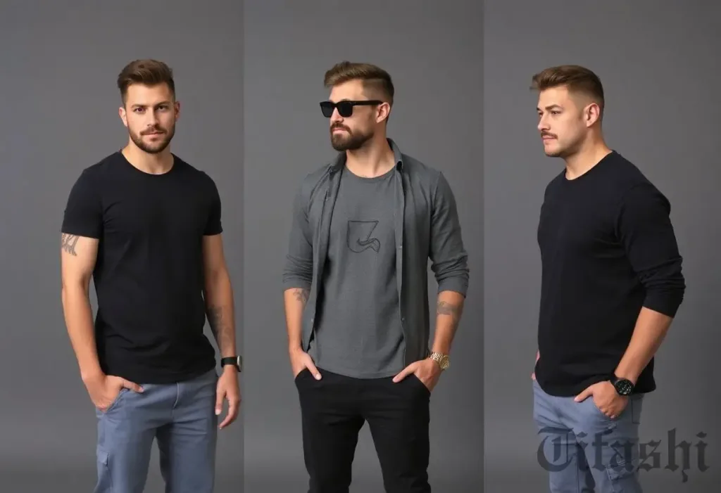 اندام مثلثی (شانه پهن و کمر باریک)