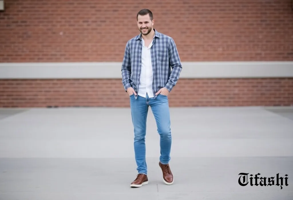 ست کردن شلوار جین با پیراهن مردانه؛ نکات کاربردی برای استایل روزمره