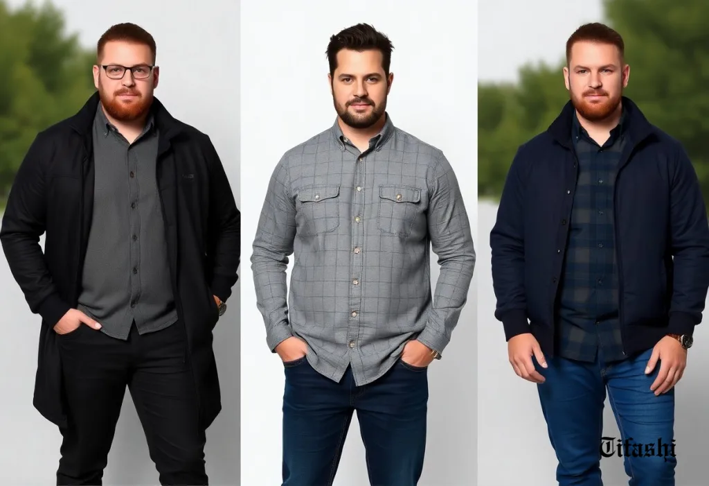 پیراهن برای افراد لاغر مردانه