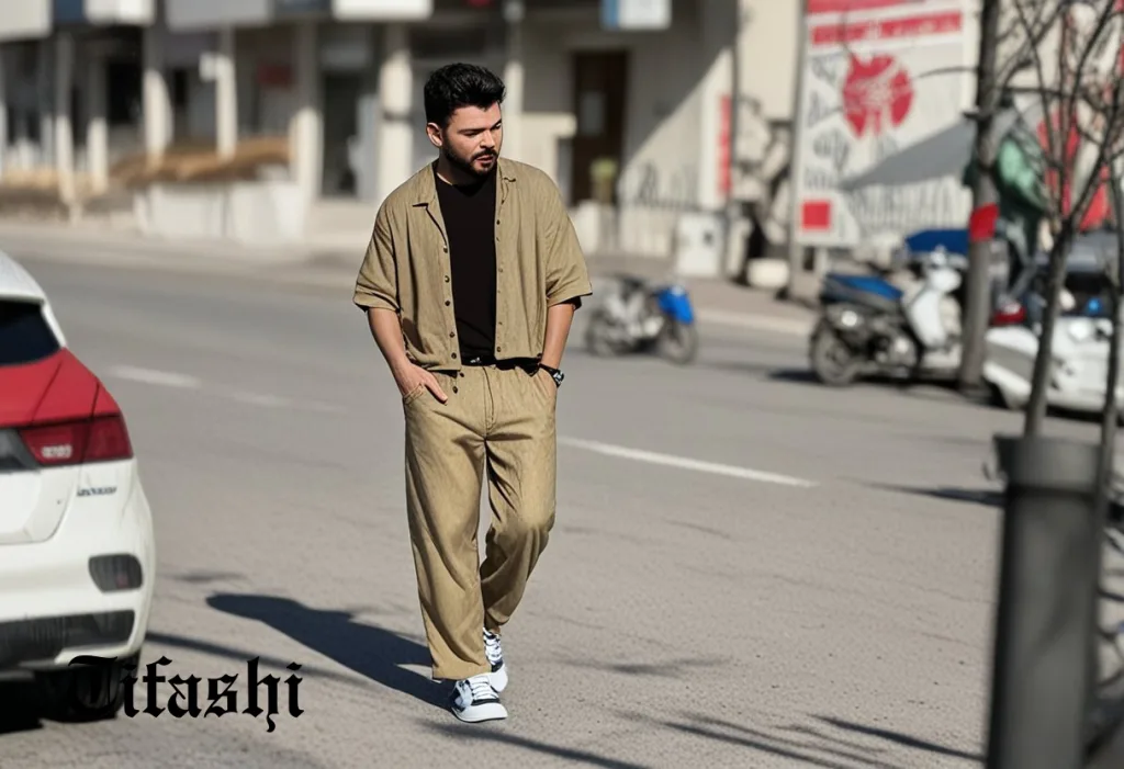 تیپ تابستانی متفاوت با ست کنفی مردانه | شیک‌پوشی با راحتی
