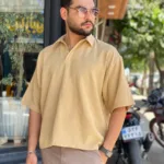 تیشرت یقه‌ دار مردانه آستین کوتاه کنفی - Image 10