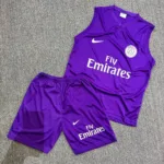 ست رکابی و شلوارک ورزشی مردانه پاریسن ژرمن - Image 2