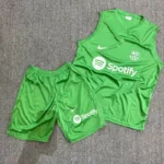 ست رکابی و شلوارک ورزشی مردانه بارسلونا - Image 6