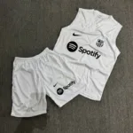 ست رکابی و شلوارک ورزشی مردانه بارسلونا - Image 4