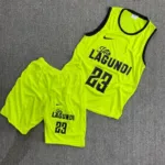 ست رکابی و شلوارک ورزشی مردانه نایک جردن 23 - Image 4