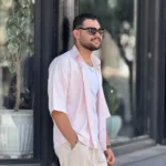 پیراهن تنسل آستین کوتاه مردانه - Image 7