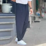 شلوار پارچه ای پیله دار ترک - Image 2