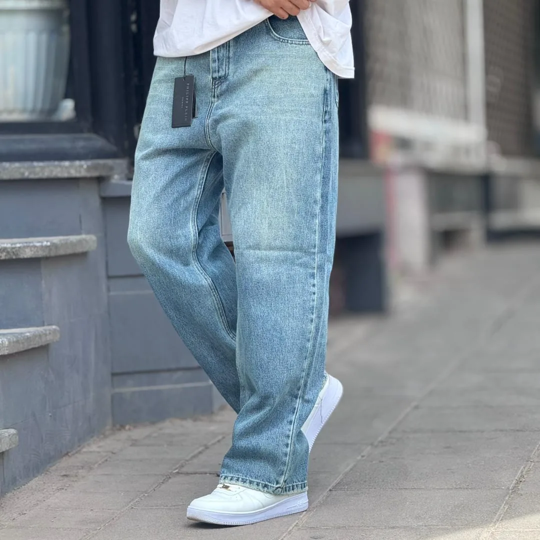 WhatsApp Image 2025-07-10 at 17.25.48 شلوار جین بگ سنگشور آبی یخی