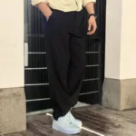 شلوار بگ لینن کنفی - Image 4