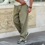 شلوار بگ کتان دو کوپ - Image 3