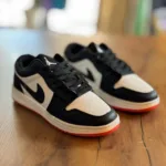 کفش اسپرت مردانه جردن وان سفید مشکی - Image 2