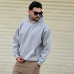 هودی مردانه ساده ضخیم جدید - Image 11