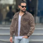 کت جین مردانه باکسی وارداتی استریت استایل سنگشور - Image 2