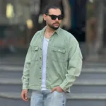 کت جین مردانه باکسی وارداتی استریت استایل سنگشور - Image 4