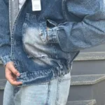 کت جین زارا اسپرت مردانه باکسی کلاسیک - Image 6