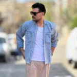 کت جین مردانه سنگشور وارداتی اور سایز - Image 8