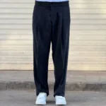 شلوار پارچه ای بگ مردانه بزیاق پیله دار - Image 13