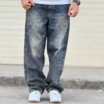 شلوار جین بگ سنگشور اسپرت استریت استایل - Image 11