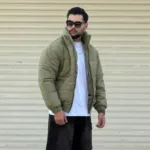 کاپشن پفی مردانه زمستانی بیسیک