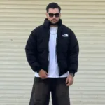 کاپشن اورجینال نورث فیس مردانه پفی ساده