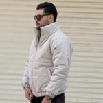 کاپشن پفی مردانه زمستانی بیسیک - Image 2