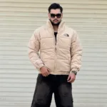 کاپشن اورجینال نورث فیس مردانه پفی ساده