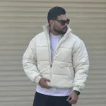 کاپشن پفی مردانه زمستانی بیسیک - Image 11