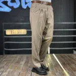 شلوار مردانه گاباردین پیله‌ دار کلاسیک - Image 12