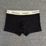 شورت مردانه نیم‌ پا کشی پنبه ای وارداتی - Image 2