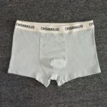 شورت مردانه نیم‌ پا کشی پنبه ای وارداتی - Image 3