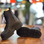 بوت مردانه مشکی تانکی برشکا - Image 2