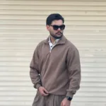 دورس مردانه اسپرت نیم زیپ کلاسیک - Image 4