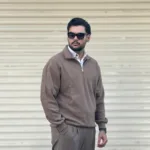 دورس مردانه اسپرت نیم زیپ کلاسیک - Image 6