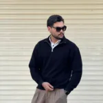 دورس مردانه اسپرت نیم زیپ کلاسیک - Image 11