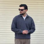 دورس مردانه اسپرت نیم زیپ کلاسیک - Image 13