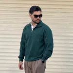 دورس مردانه اسپرت نیم زیپ کلاسیک - Image 15