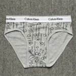 شورت مردانه اسلیپ بدون پا طرح دار کلوین کلین CK - Image 4