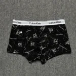 شورت مردانه نیم پا طرح دار کلوین کلین CK - Image 5