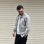 جکت جین مردانه قواره بزرگ وارداتی - Image 7